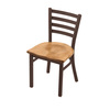 Holland Bar Stool Co 400 Jackie 18" Chair with Bronze Finish and Medium Maple Seat 40018BZMedMpl